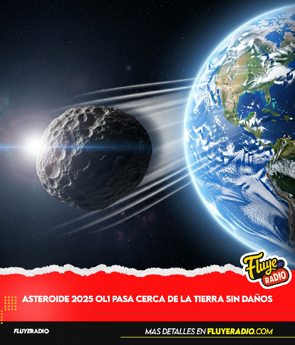en-us-Asteroide 2025 OL1 pasa cerca de la Tierra sin daños :: Fluye ...