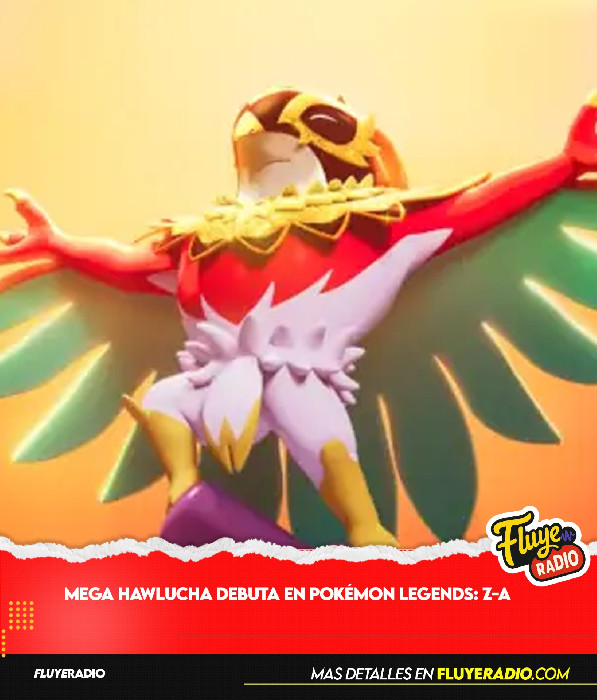 Mega Hawlucha debuta en Pokémon Legends: Z-A